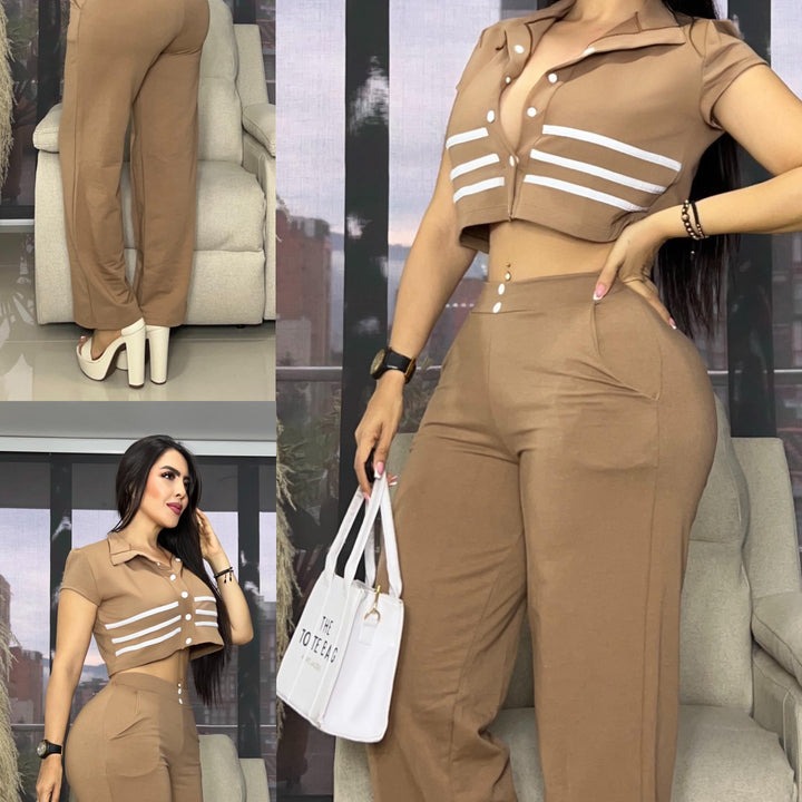 CONJUNTO SESGO BROCHE REF 25011