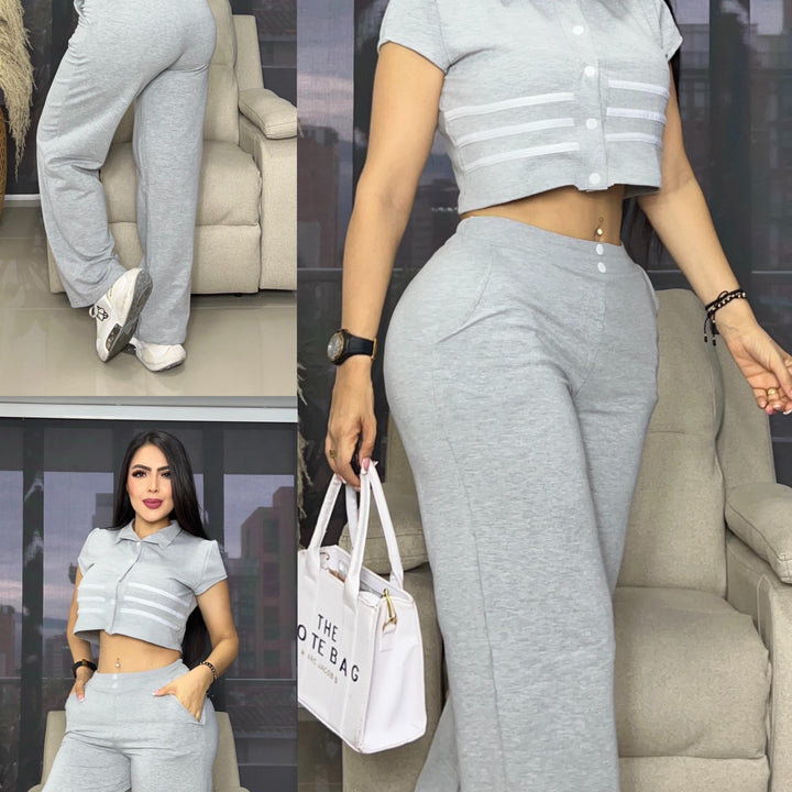 CONJUNTO SESGO BROCHE REF 25011