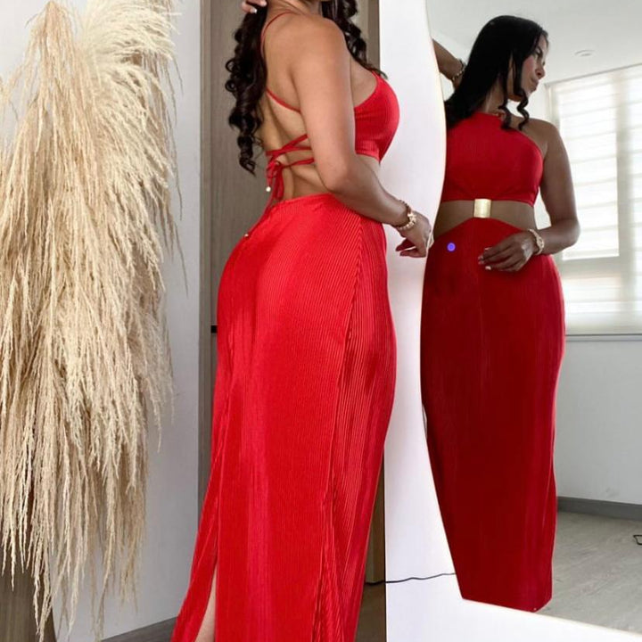 Vestido largo elegante Egipcia