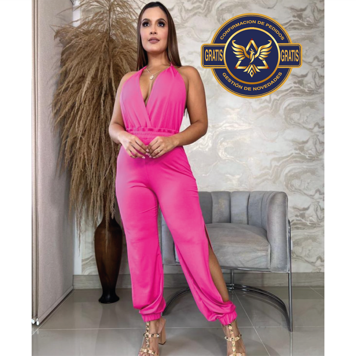 ENTERIZO PLAYERO RESORTE PIE