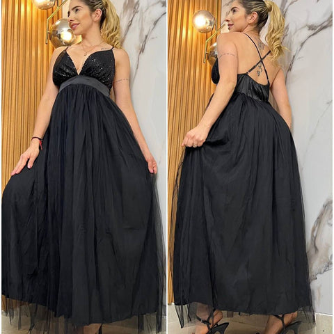 Vestido Largo Velo 2519