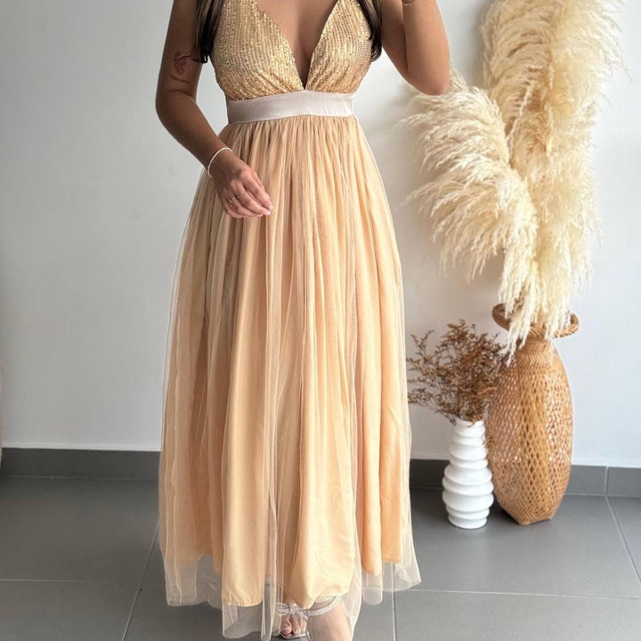 Vestido Largo Velo 2519