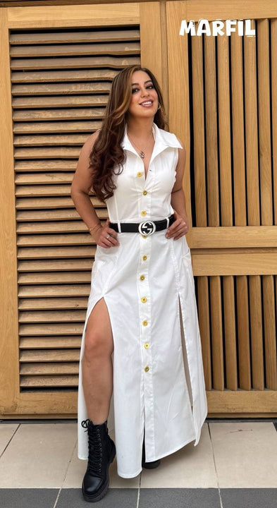 Vestido en dril  ALANA