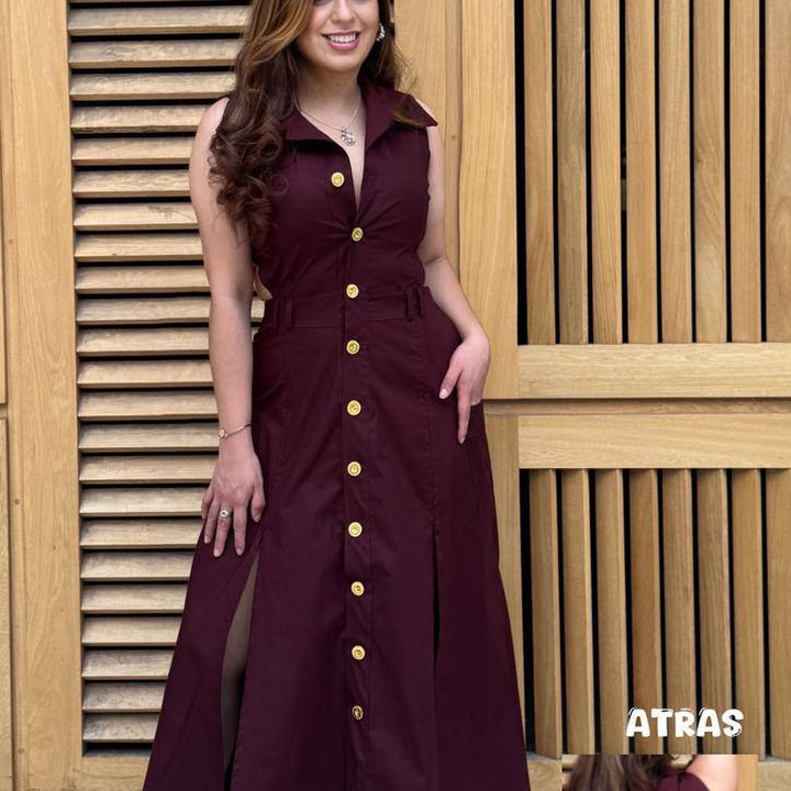 Vestido en dril  ALANA